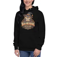 “Spooky Owl” Premium Hoodie — BOOMERBING AFTER DARK™ – Image 4