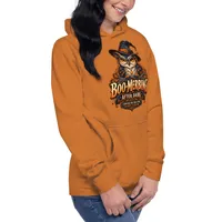 “Spooky Owl” Premium Hoodie — BOOMERBING AFTER DARK™ – Image 3