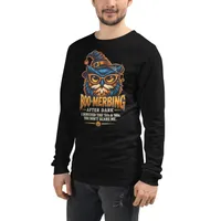 “You Don’t Scare Me” Premium Long Sleeve Tee — BOOMERBING AFTER DARK™ – Image 3