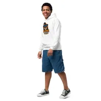 “You Don’t Scare Me” Youth Hoodie — BOOMERBING AFTER DARK™ – Image 4