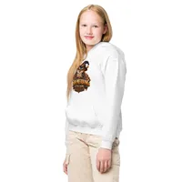 “Spooky Owl” Youth Hoodie — BOOMERBING AFTER DARK™ – Image 3