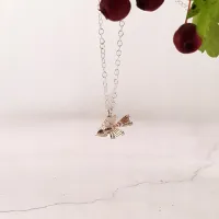 Silver Bird Pendant – Image 1