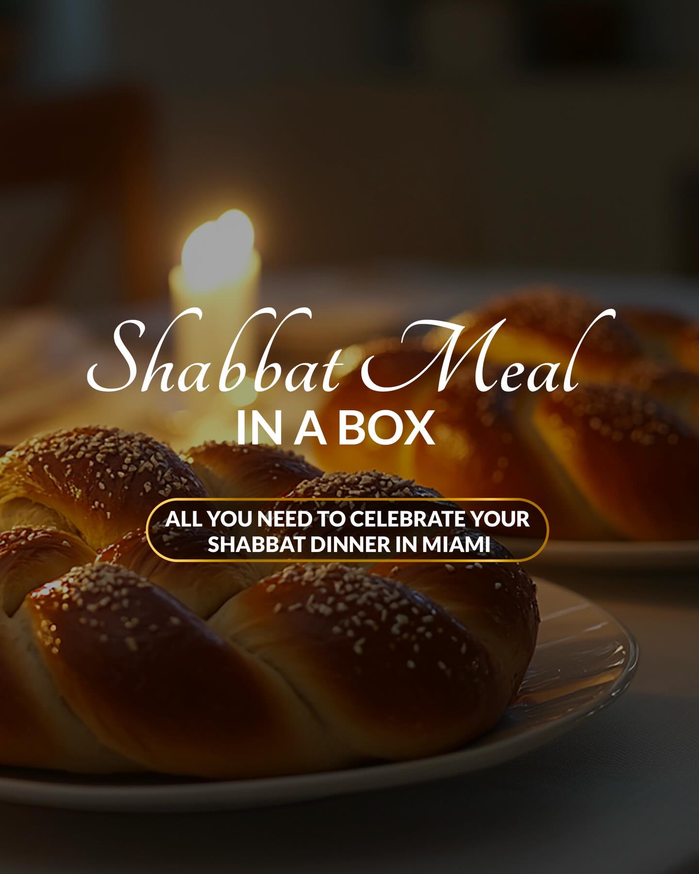 SHABBAT MEAL — 6 TO 8 PEOPLE  – Image 1