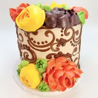 6” Autumn Garden Cake – Image 2