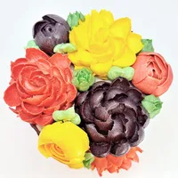 6” Autumn Garden Cake – Image 3