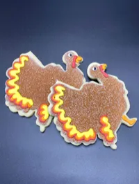 Decorated Turkey Sugar Cookies – Image 2