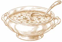 Caramelized Onion & Mushroom Soup (Qt) – Image 1