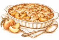 Cinnamon Peach Cobbler (GF) – Image 1
