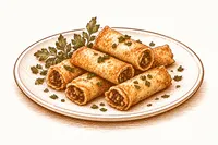 Wild Mushroom Strudel Rolls (dozen) – Image 1
