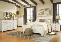 Willowton 24″ 2 Drawer Charging Nightstand – Image 3