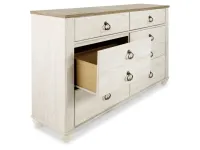Willowton 6 Drawer Dresser – Image 9