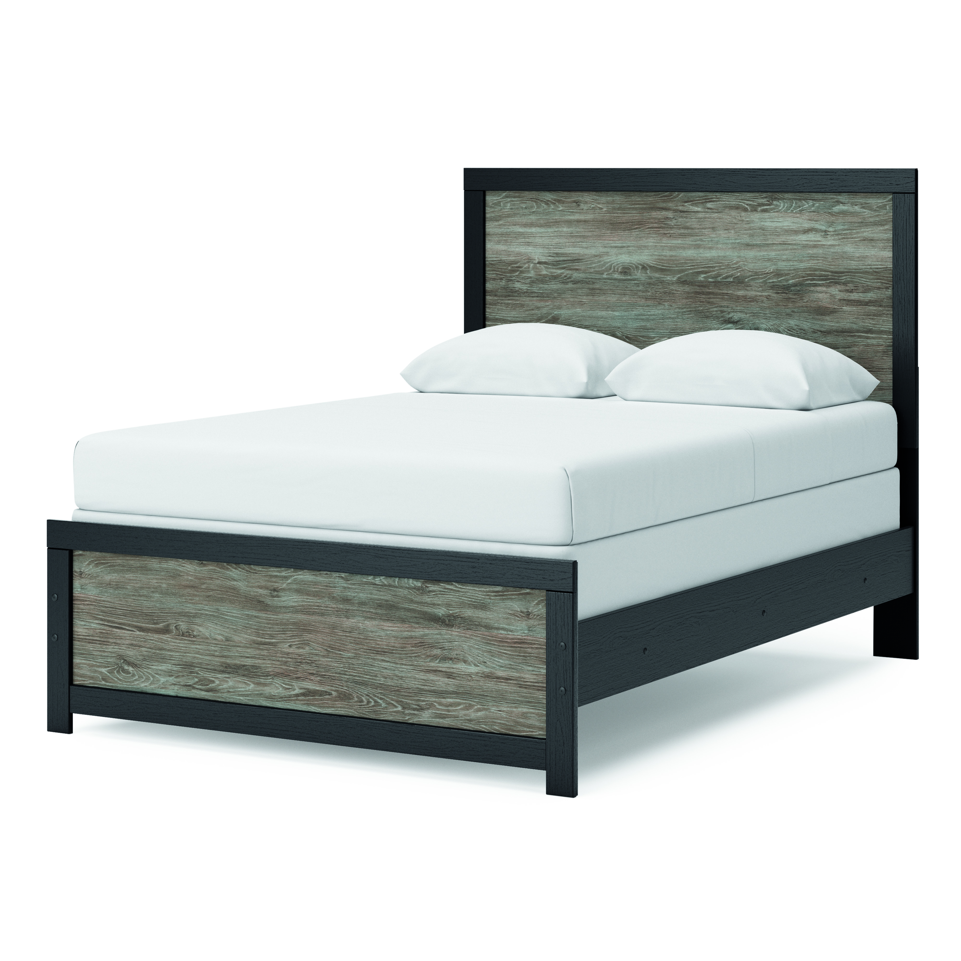 Broachmyn Panel Bed – Full/Black Gray -PCB1118B9 