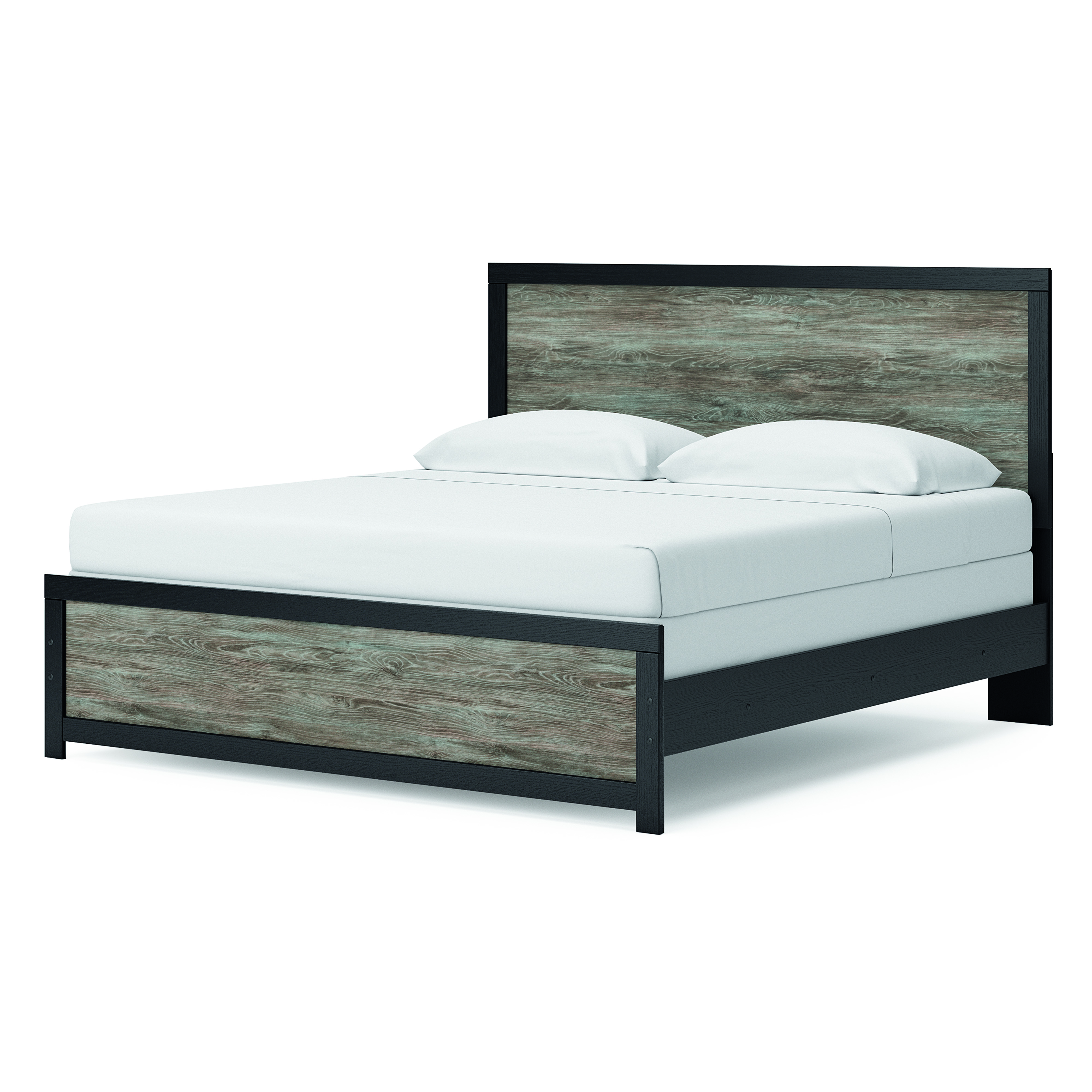 Broachmyn Panel Bed – King/Black Gray -PCB1118B7 