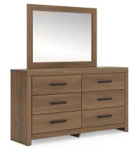 Broachmyn Dresser and Mirror – Auburn -PCB1116B1 