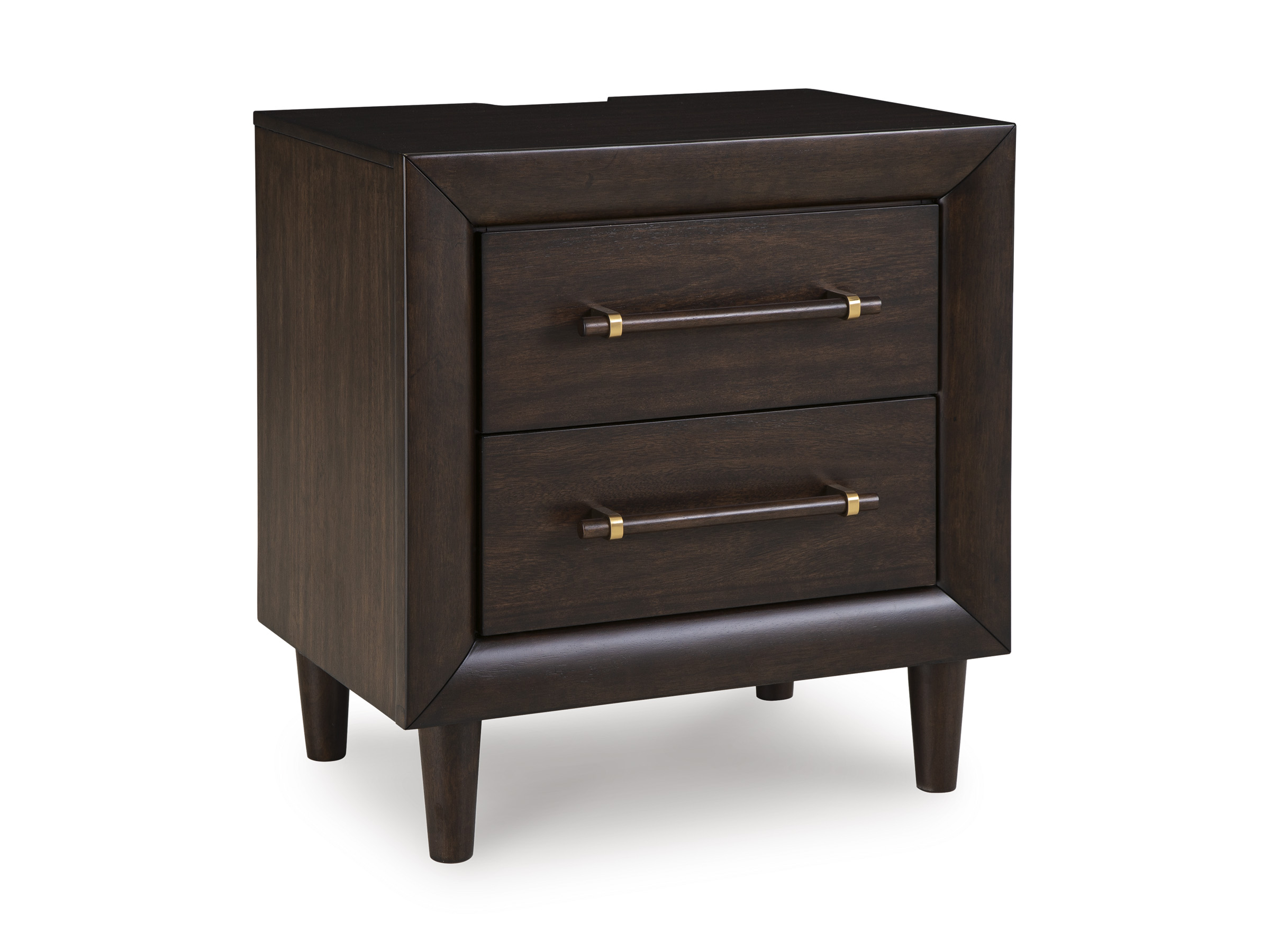 Dantenton Two Drawer Night Stand  -B611-92 – Image 1