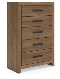 Broachmyn Five Drawer Chest – Auburn -PCB1116-46 