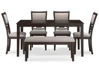 Langwest Dining Room Table Set (6/CN) D422-325 – Image 3