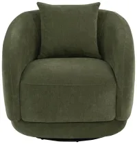 Arnaud Chenille Upholstered Swivel Accent Chair- 902487 – Image 1