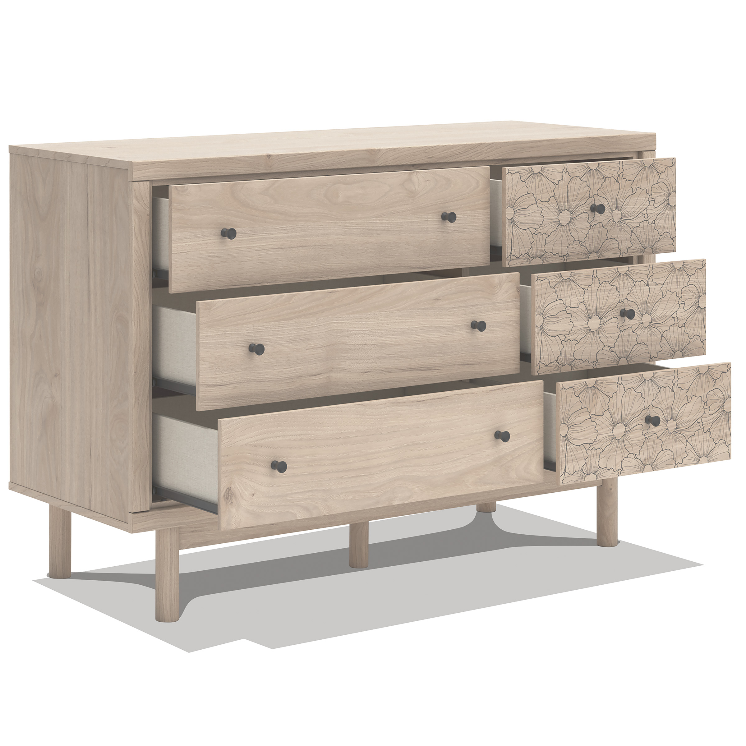 Arloster Six Drawer Dresser – Image 5