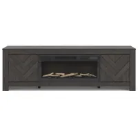 Cayboni 71" TV Stand with Electric Fireplace – Image 5
