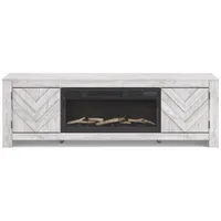 Cayboni 71" TV Stand with Electric Fireplace – Image 2