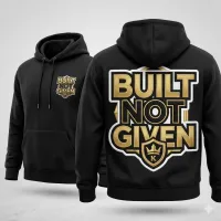 Built Not Given  Heavyweight Hoodie – Image 1