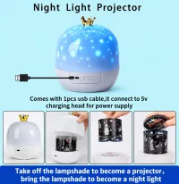 360° Ocean & Star Night Light Projector USB Jellyfish Galaxy Lamp for Kids Room – Image 2