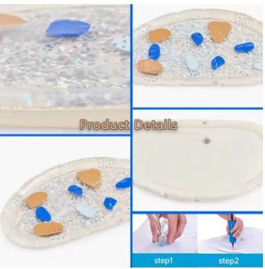 Baby Water Play Mat Inflatable Tummy Time Activity Sensory Playmat for Crawling & Development – Image 4