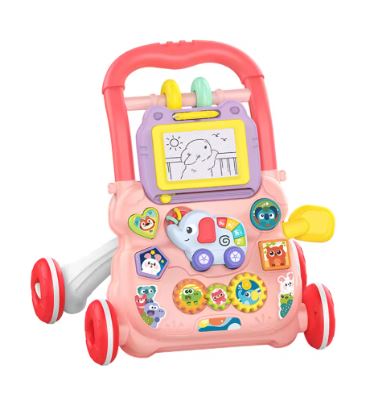 Baby Push Walker Toy with Music & Drawing Board Multifunction Learning Activity Walker for Toddlers – Image 8