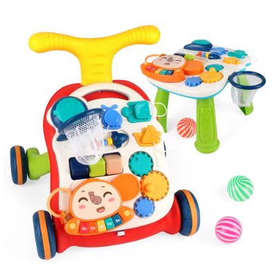Baby Push Walker Toy with Music & Drawing Board Multifunction Learning Activity Walker for Toddlers – Image 10