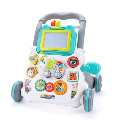 Baby Push Walker Toy with Music & Drawing Board Multifunction Learning Activity Walker for Toddlers – Image 7