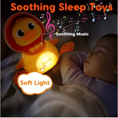 Interactive Musical Duck Crawling Toy with Lights & Music for Babies – Image 6