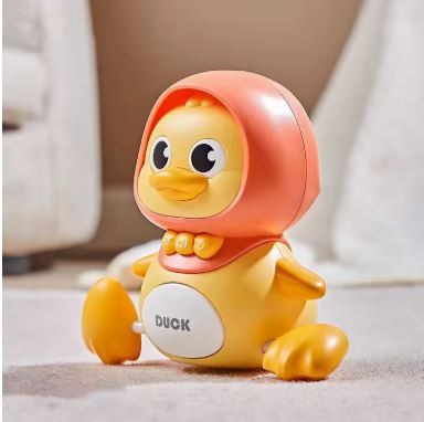 Interactive Musical Duck Crawling Toy with Lights & Music for Babies – Image 2