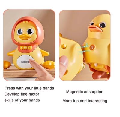 Interactive Musical Duck Crawling Toy with Lights & Music for Babies – Image 5