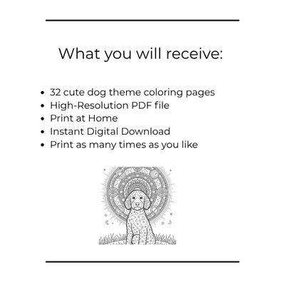 Doodle Zen: Intricate Mandalas & Mindful Faces Printable Coloring Book – Image 3