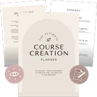 Course Creation Planner – Image 1