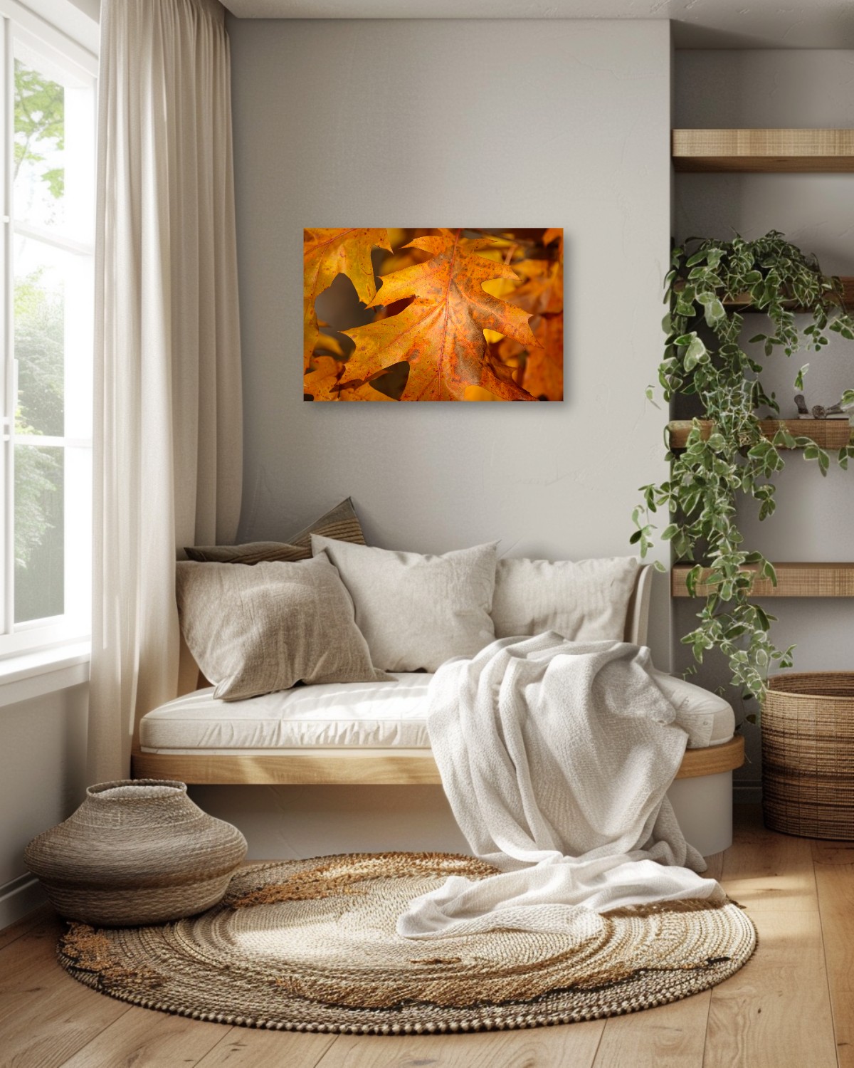 October Oak Leaves – Image 3