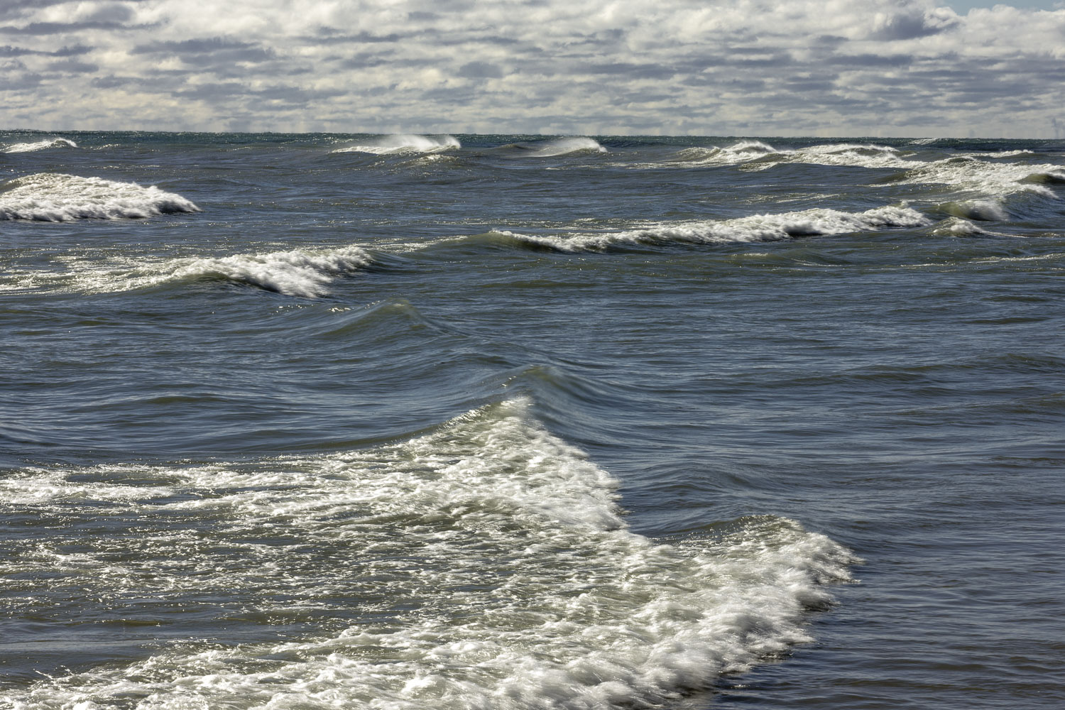 Wind-swept Lake Michigan – Image 1