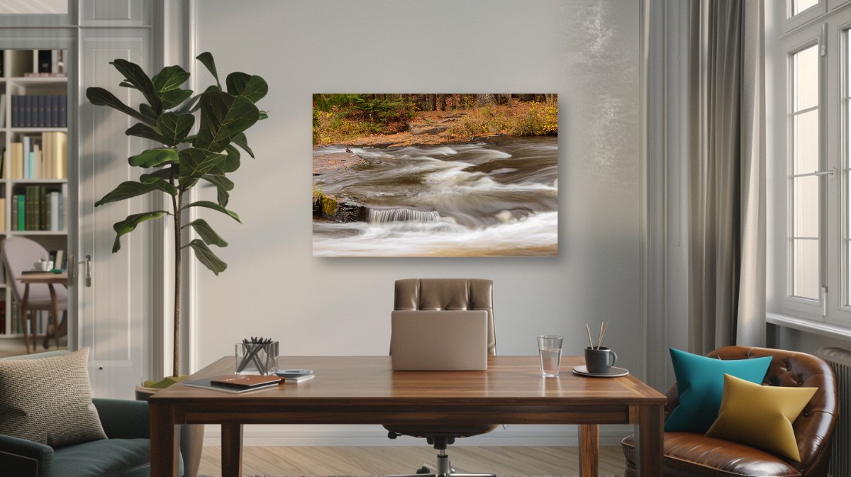 Ontonagon River Autumn Shoreline – Image 7