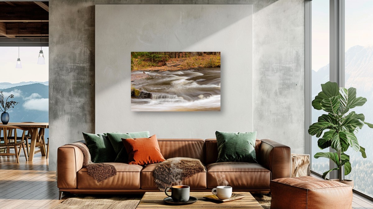 Ontonagon River Autumn Shoreline – Image 4