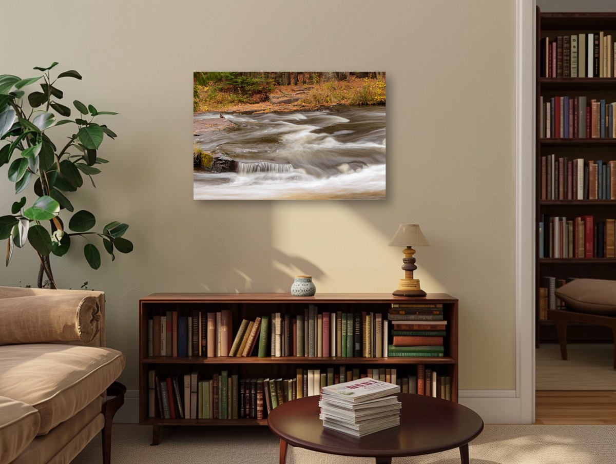 Ontonagon River Autumn Shoreline – Image 3