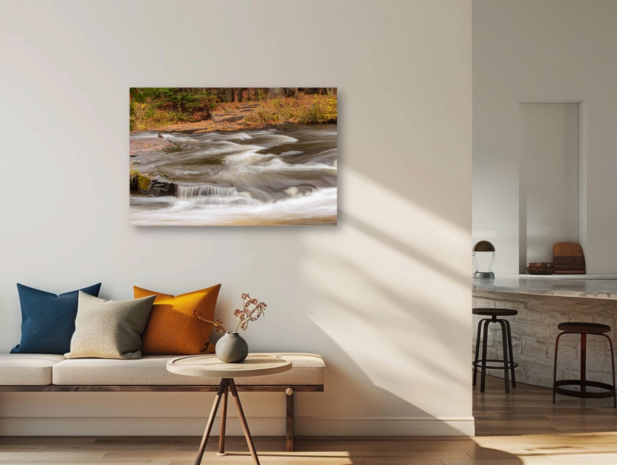 Ontonagon River Autumn Shoreline – Image 5