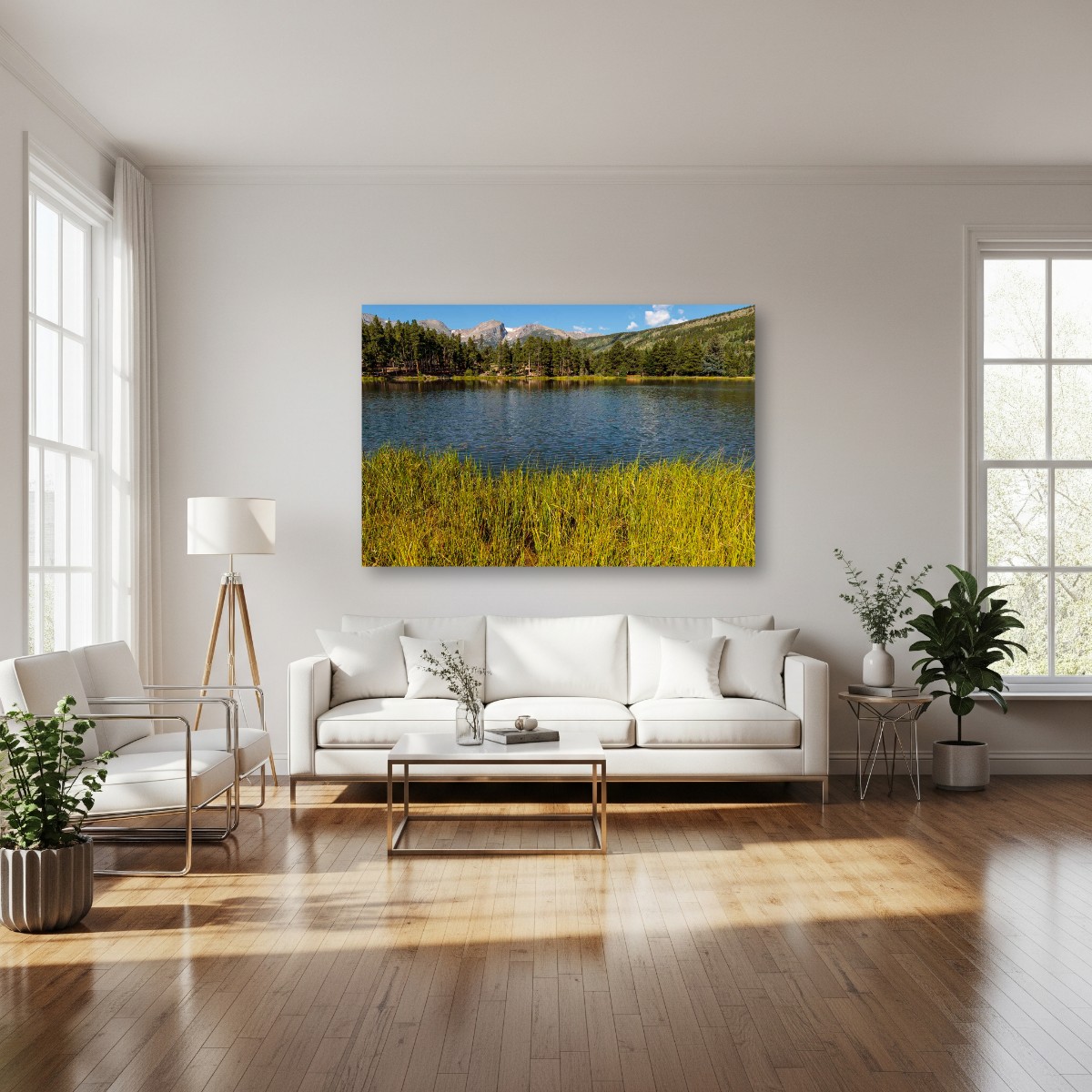 Sprague Lake and Mountains – Image 5