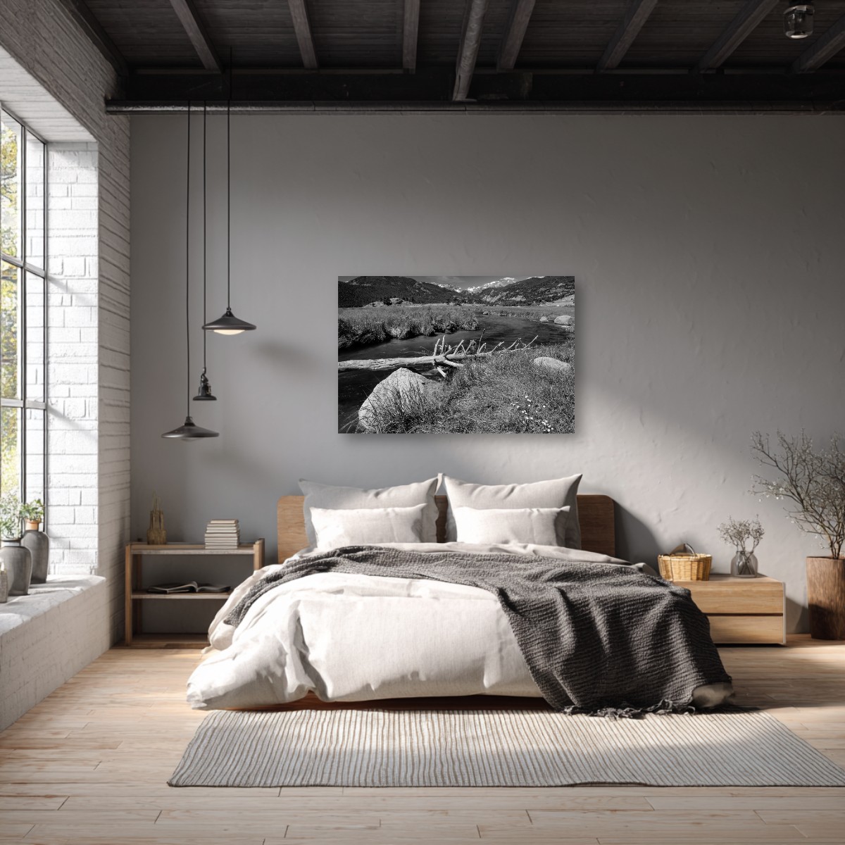 Rocky Mountain Rippling Waters – --- Select Desired Size ---
