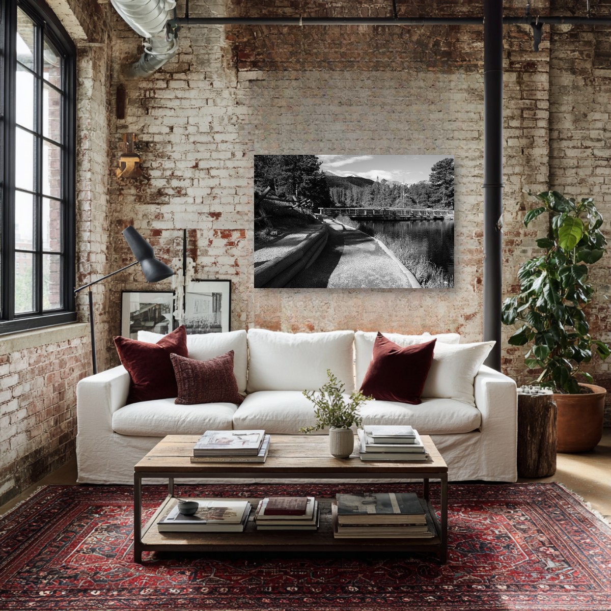 Bridge to Reflection – --- Select Desired Size ---