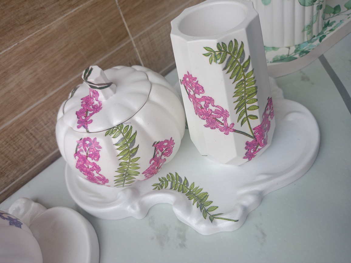 Pumpkin Showpiece Combo Set -- Modern Home Decor – Image 4