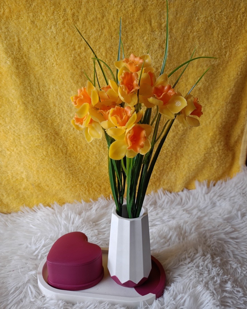 Cute Flower vase Combo set - Handmade – Image 1