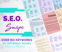 Pinterest Keywords Vault: SEO Keyword Swipe File – Image 1