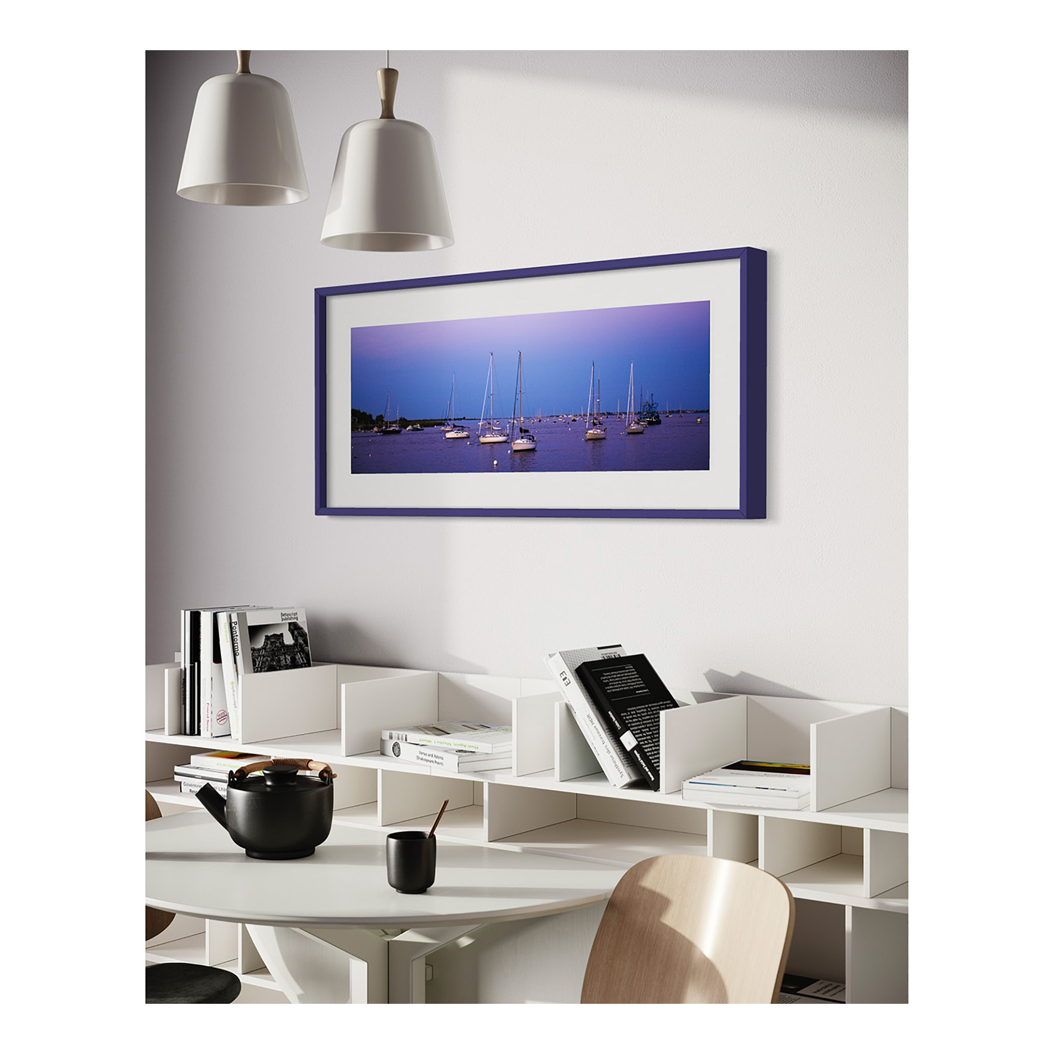 NEWBURYPORT HARBOR — Sunset, Newburyport, MA – panoramic print – Image 3