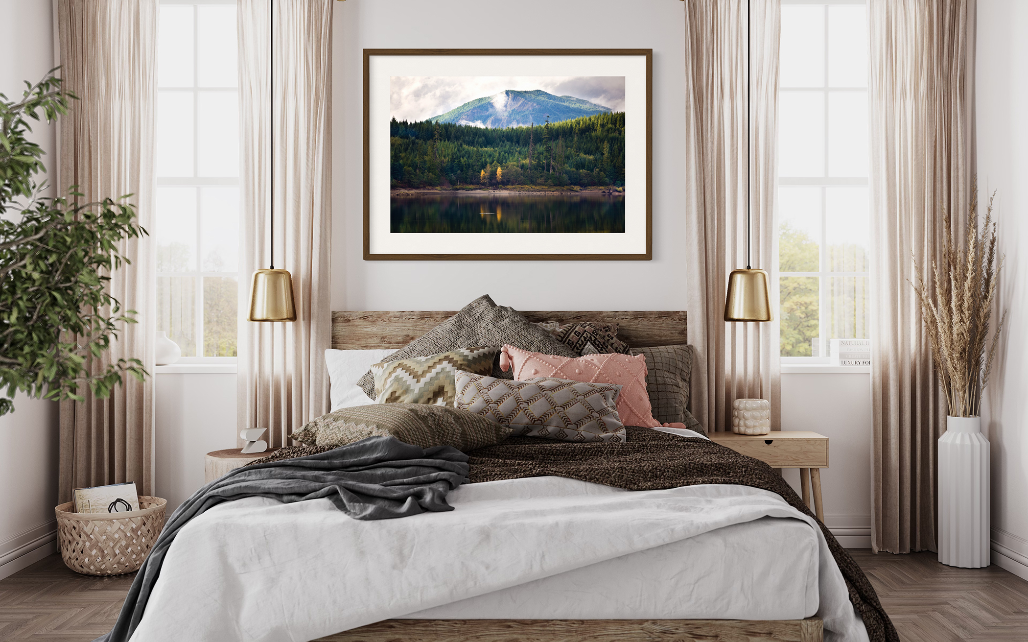 FISH RISE – Merrill Lake, Ariel, Washington – Image 2
